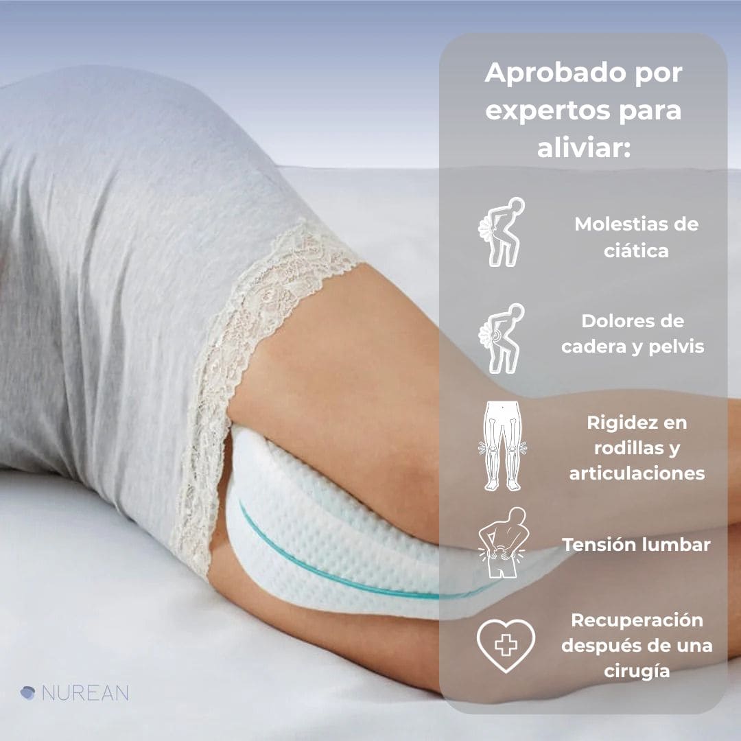 Almohada Ortopédica CanCloud® duerme sin dolor + REGALO: Parches Dormir y 2-Ebooks