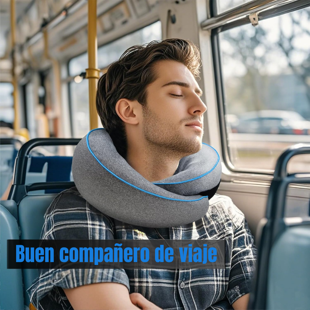 QuietJet® Almohada de Viaje 360º 🚗😴✈️