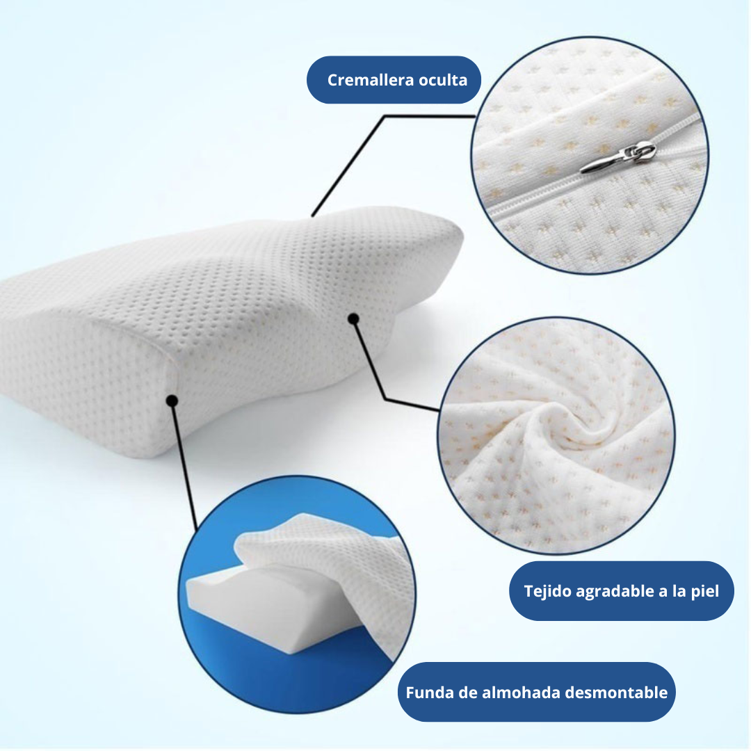 Despierta sin dolor, duerme como nunca. ClickPillow® Almohada Ortopédica