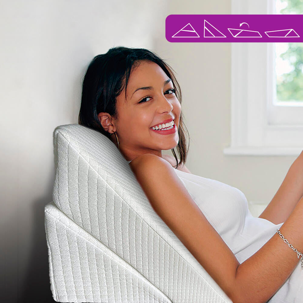 Almohada Triangular Multiposición Clum® de Doble de Cuña
