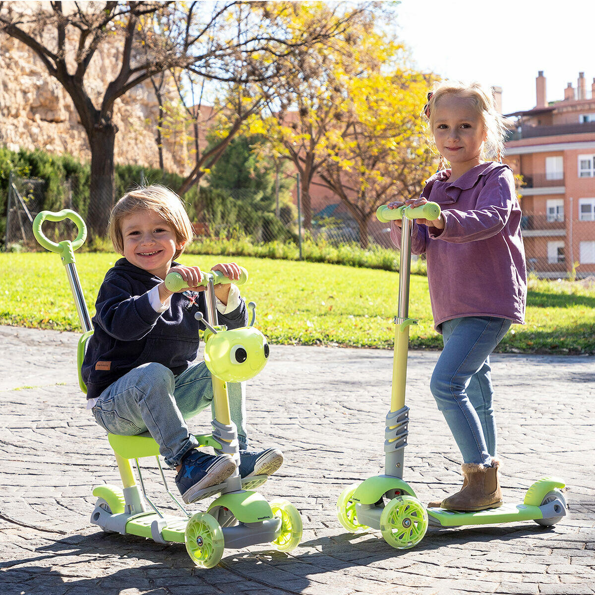 Patinete para Niños Evolutivo 3 en 1 multifunción
