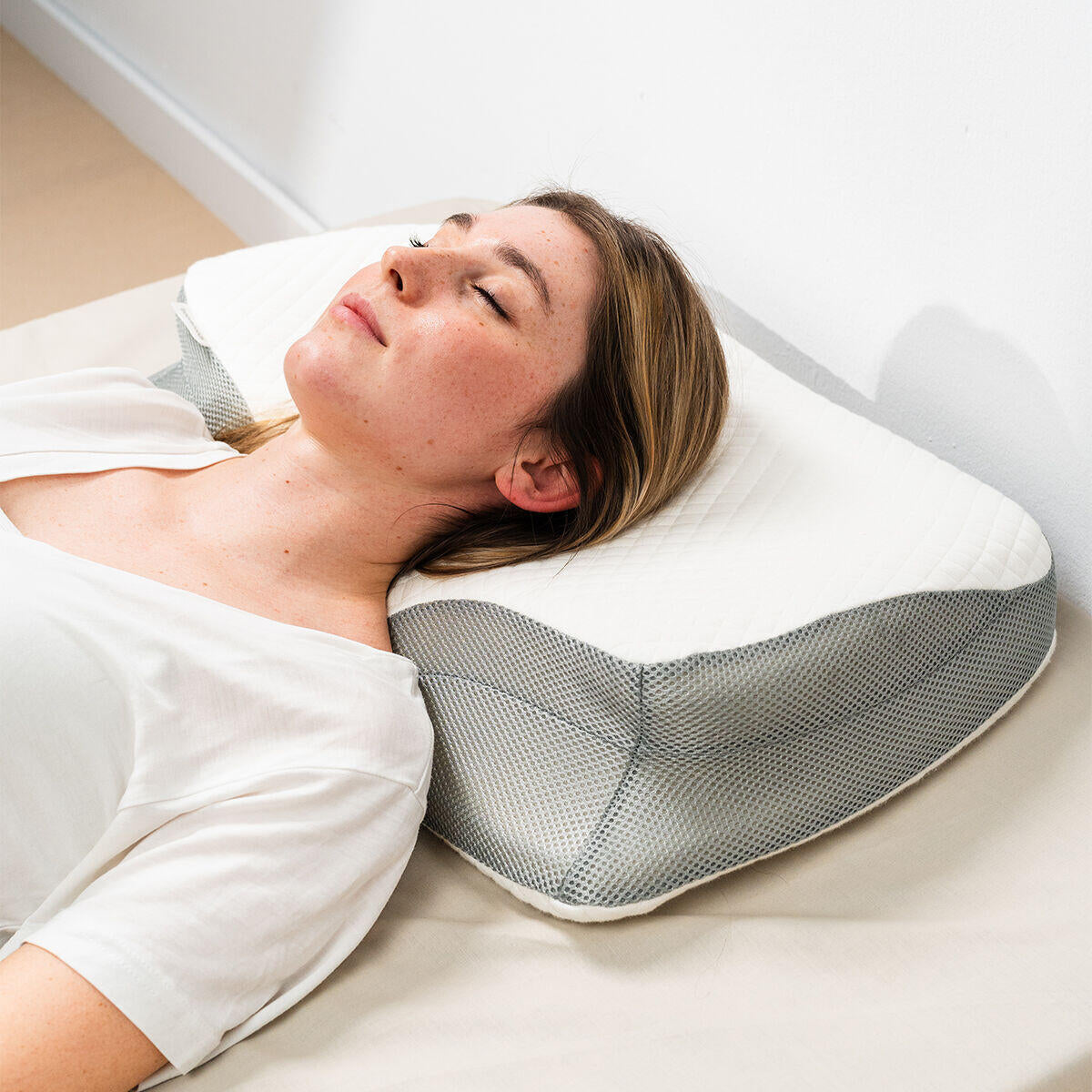 Almohada Cervical Ergonómica Talum® descanso efectivo