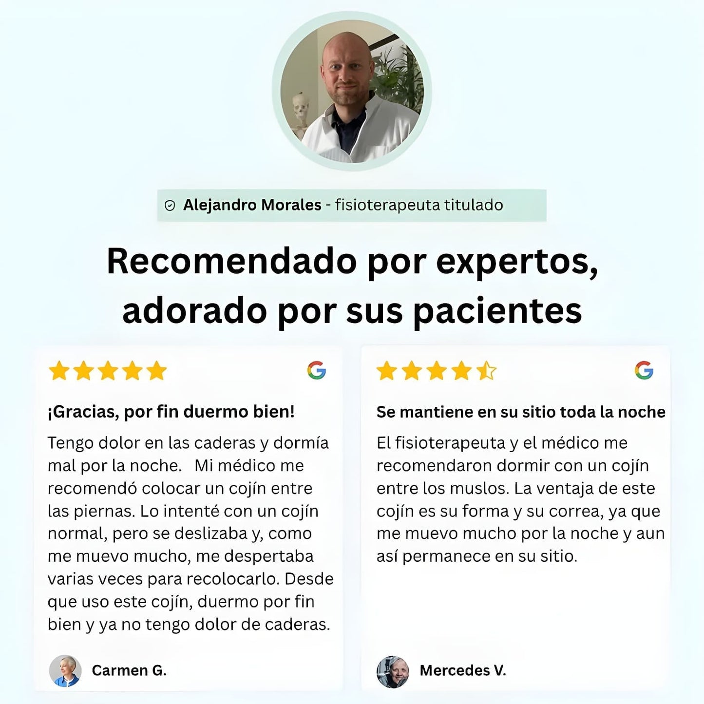 Almohada Ortopédica CanCloud® duerme sin dolor + REGALO: Parches Dormir y 2-Ebooks