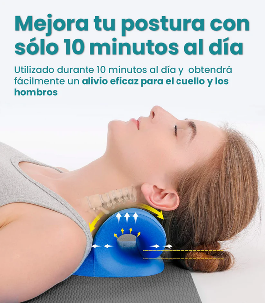 Almohada Quiropráctica PlusThey® Sin Dolor con 10 Minutos al Día
