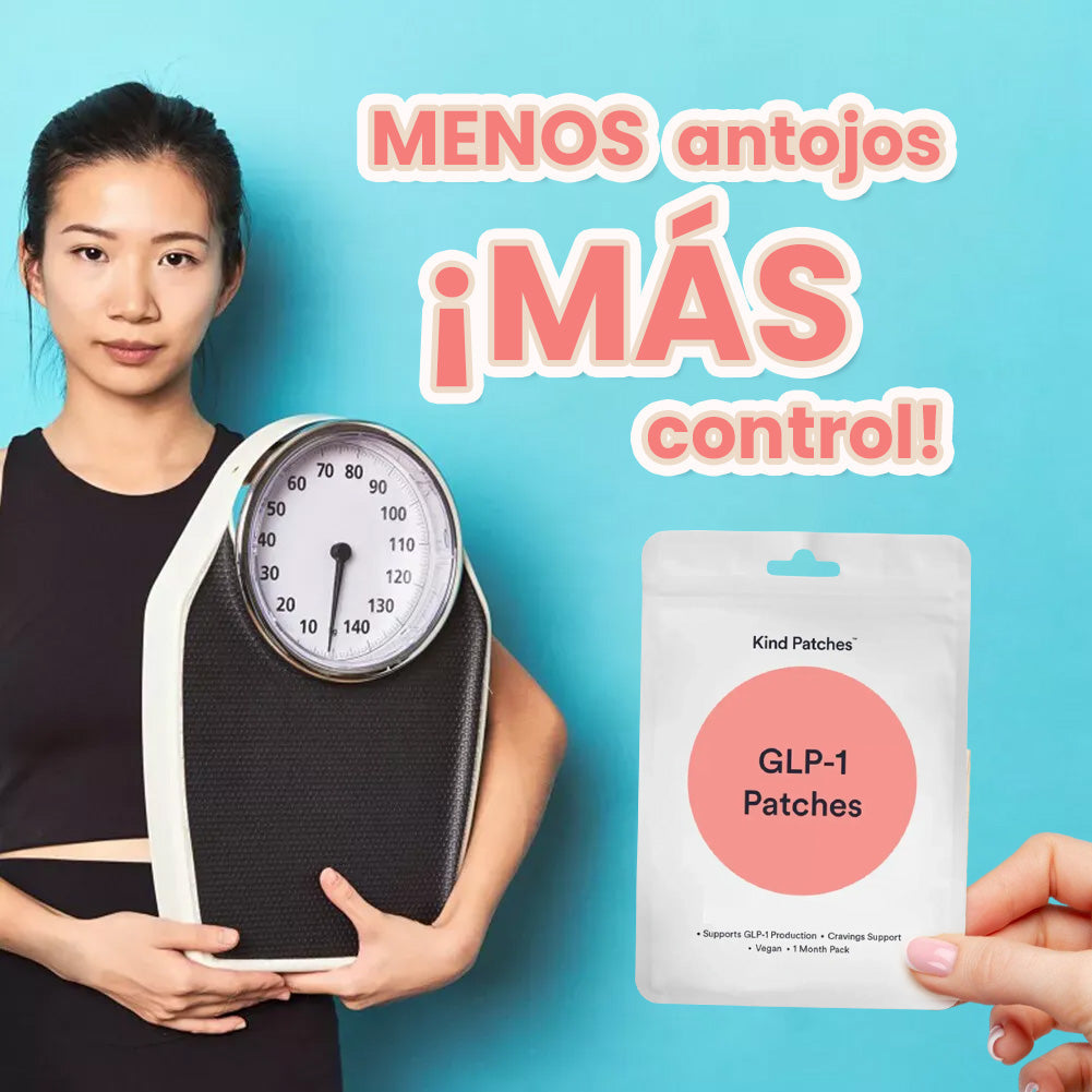 Parches GLP-1™ Reduce tu apetito y pierde peso de forma natural (Kit 30 parches)