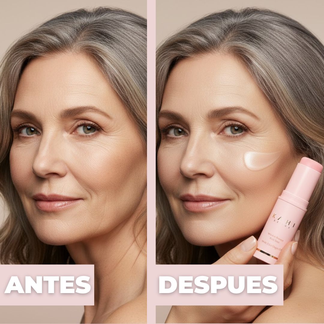 Recupera tu mirada de juventud en 15 días. Bálsamo Antiarrugas Kahi™ Stick 🌸