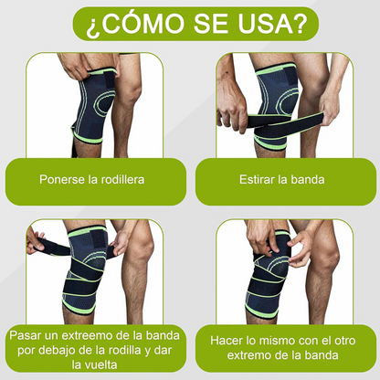 Rodillera de compresión FitnessTec®