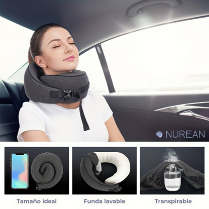 QuietJet® Almohada de Viaje 360º 🚗😴✈️