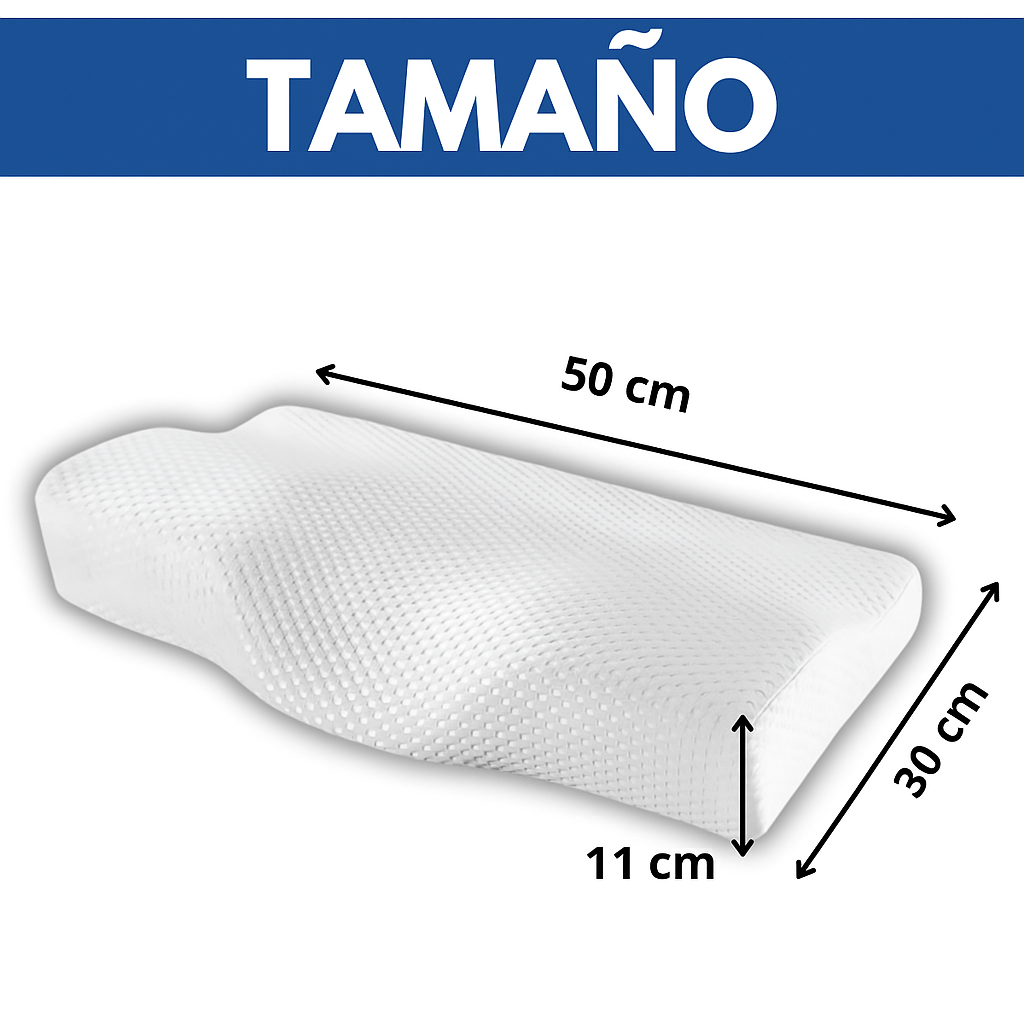 Despierta sin dolor, duerme como nunca. ClickPillow® Almohada Ortopédica