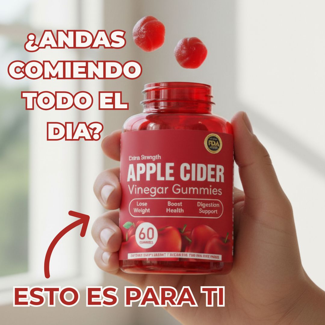 Di adiós al Hambre Constante y Pierde Peso - Vinagre de Manzana®