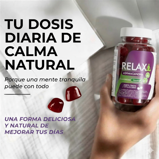 Di adiós al Estrés y recupera tu Energía diaria en 15 días - Relax Ashwagandha®