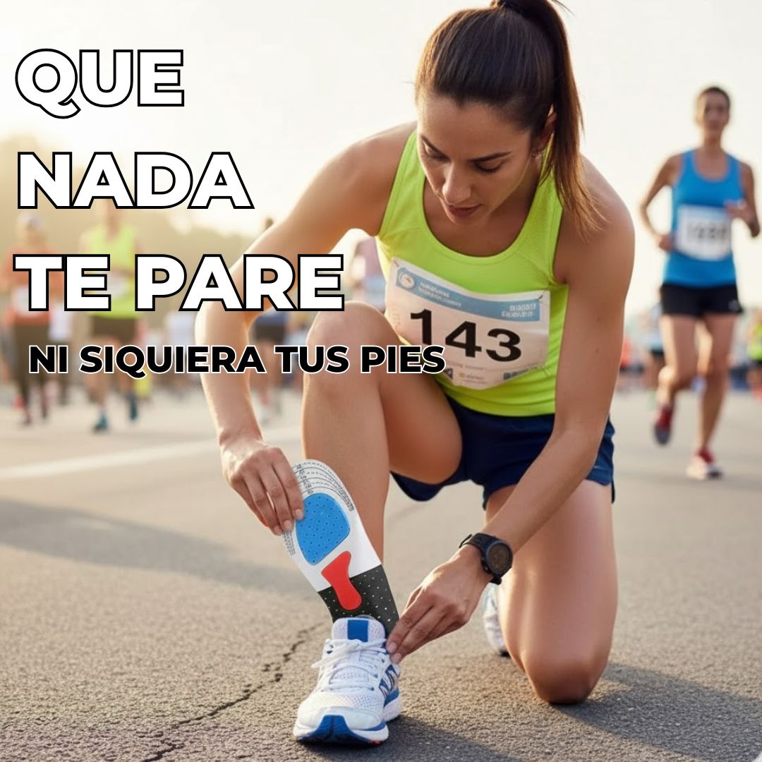 El dolor constante en tus pies puede arruinar tu vida. Plantillas Ortopédicas Top BioComfort™ Hombre y Mujer (Tallas 36 a 46)