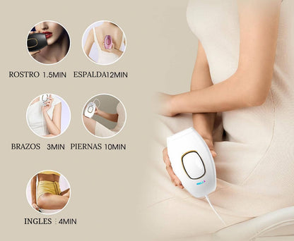 Depiladora láser Skintech® la solución definitiva.
