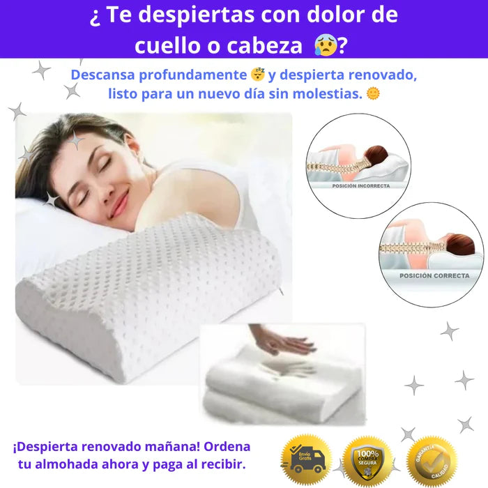 Almohada Cervical Ortopedic Pro® y descansa sin dolor