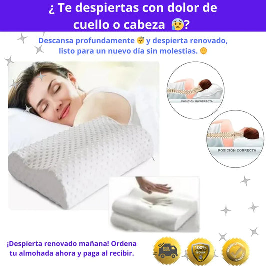 Almohada Cervical Ortopedic Pro® y descansa sin dolor