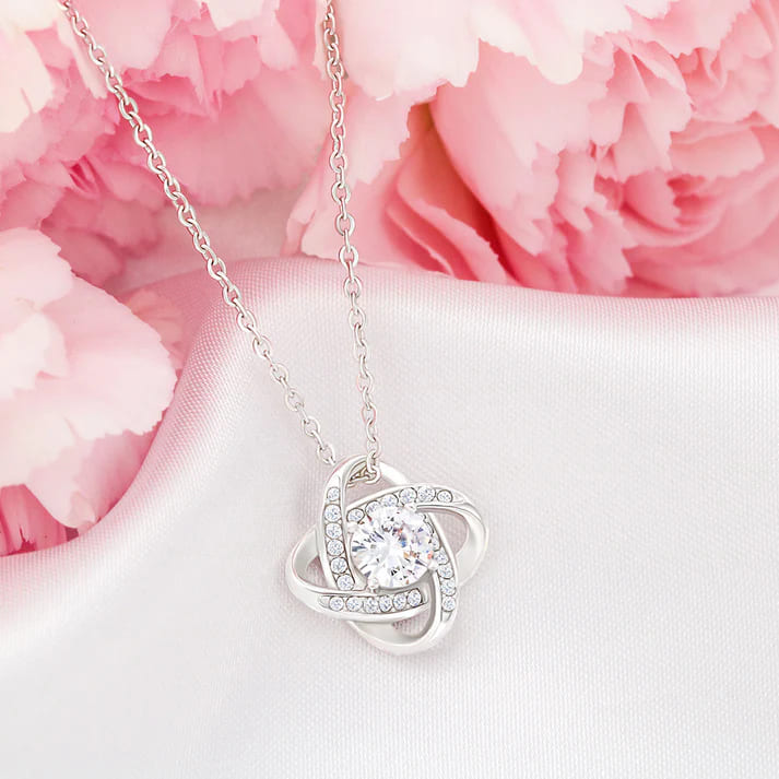 Collar Amor Sincero A LA MUJER DE MI VIDA™ Trébol - Regalo para Tu Pareja (con nota especial)