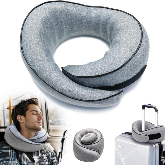 QuietJet® Almohada de Viaje 360º 🚗😴✈️