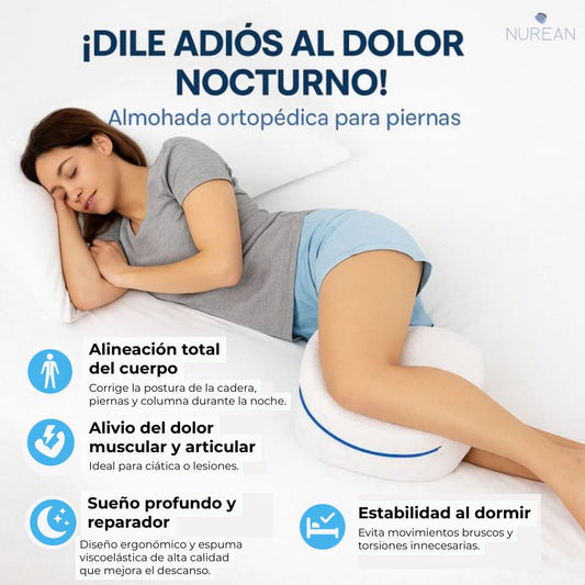 Almohada Ortopédica Kncloud® duerme sin dolor.