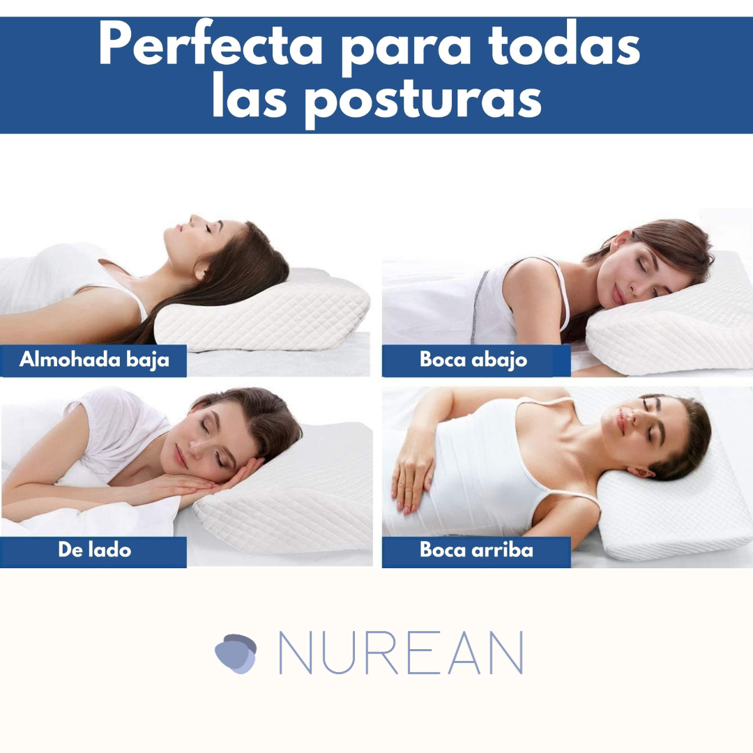 Despierta sin dolor, duerme como nunca. ClickPillow® Almohada Ortopédica