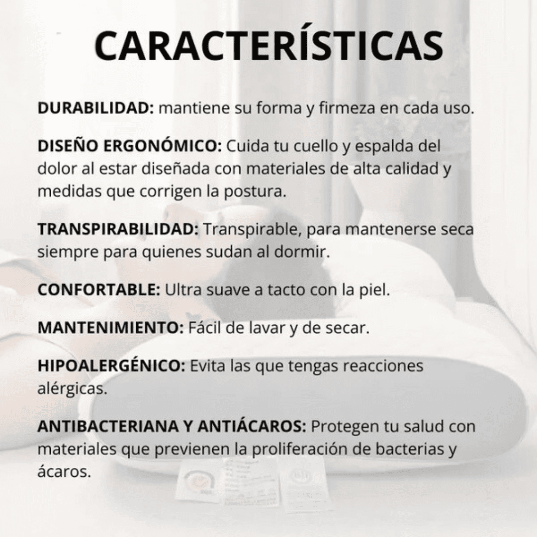 Therapy Somnis® Ortopedica 3D con Alineación Cervical - 🎁 OFERTA 2x1 🎁