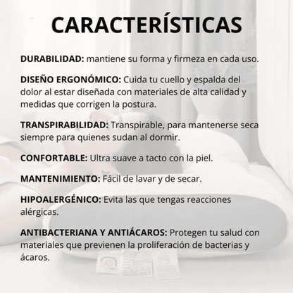 Therapy Somnis® Ortopedica 3D con Alineación Cervical - 🎁 OFERTA 2x1 🎁