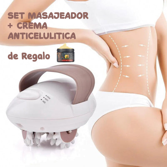 🔥Masajeador Anticelulítico XDerm®. Elimina Grasa Localizada y Celulitis en Solo 15 Minutos al Día