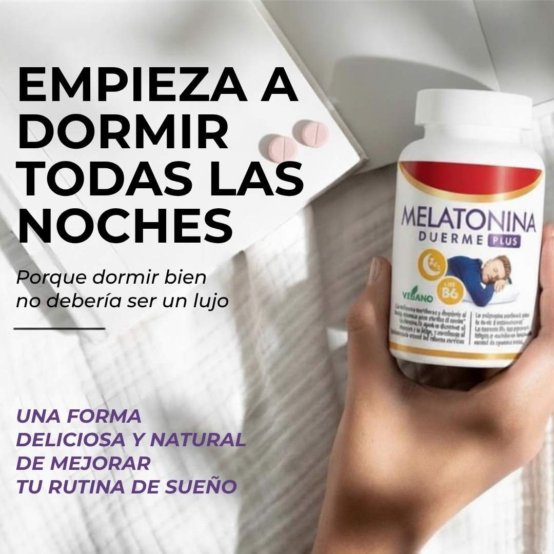 💤No mas Noches Sin Dormir y Sin Descanso - Melatonina Duerme Plus®