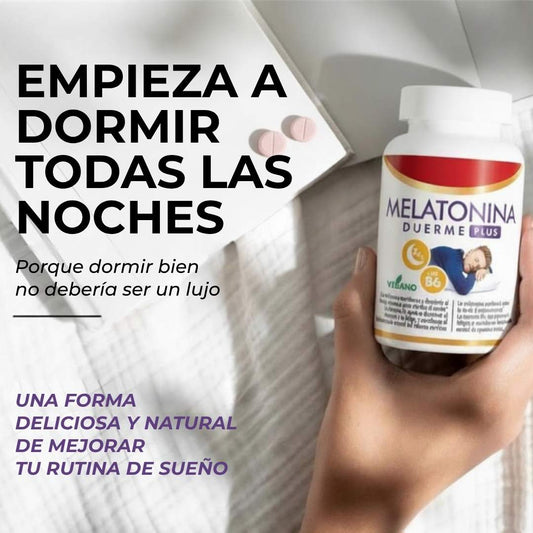 💤No mas Noches Sin Dormir y Sin Descanso - Melatonina Duerme Plus®