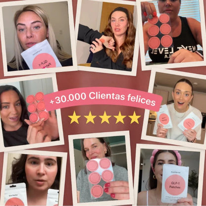 Parches GLP-1™ Reduce tu apetito y pierde peso de forma natural (Kit 30 parches)