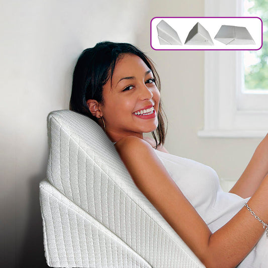 Almohada Triangular Multiposición Clum® de Doble de Cuña