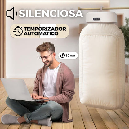 Cansada de tener la ropa húmeda. Secadora Portátil con Luz UV Ultra Dry Pro